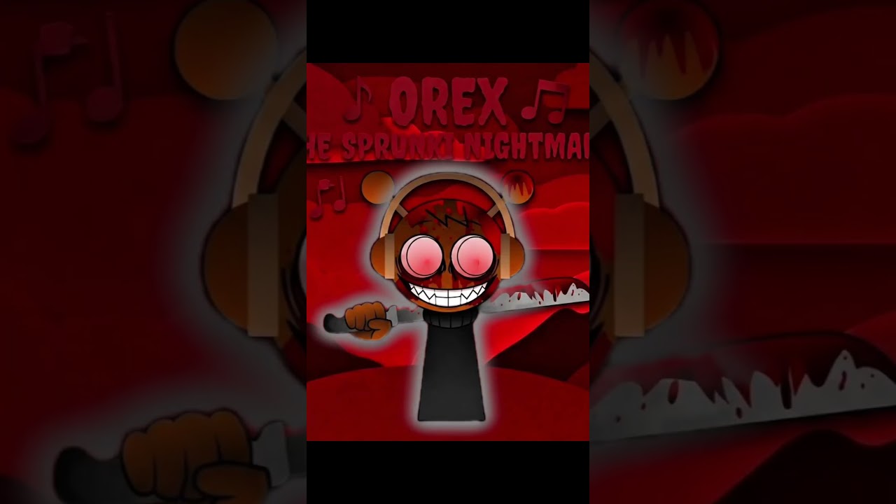 Creepy Nightmare Horror Sprunki Or.exe.n #sprunki #Or.exe.n