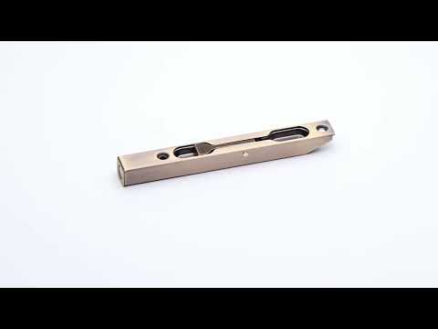 Миниатюра изображения товара Шпингалет торцевой Lockstyle FB140 ABM (бронза)