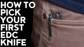 A Guide To Pocket Knives | For The Beginner