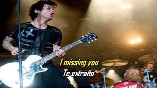 Green Day - Missing You (Subtitulado En Español E Ingles)