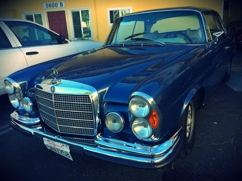 Classic Mercedes-Benz 280SE interior restoration