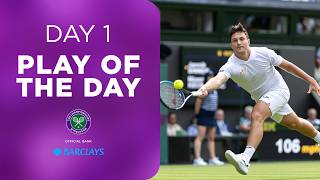 Kecmanovic's moment of MAGIC 🪄 | Barclays Play of the Day | Day One | Wimbledon 2026