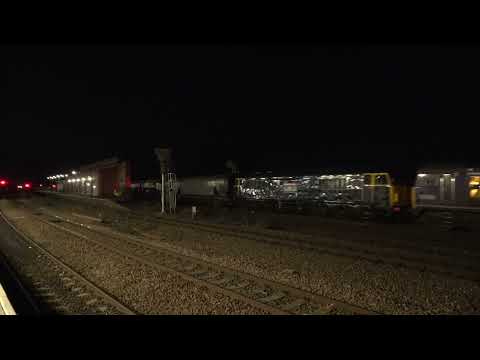 GBRf 60026 & 69007 ~ 6M90 Drax to Liverpool Biomass 26/02/2023