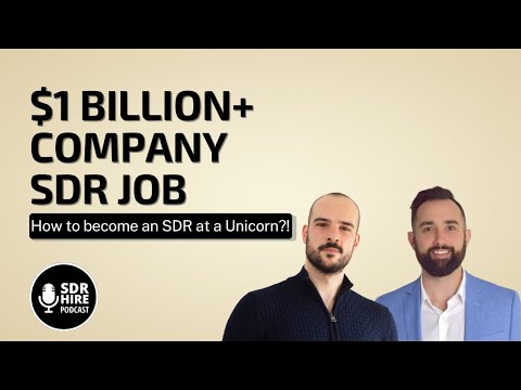 BDR Manager at $1 Billion Company: Secrets To Landing a BDR role (#14)