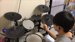 【終末のイゼッタ】【Izetta The Last Witch】OP【cross the line／AKINO with bless4】叩いてみた Drum Cover