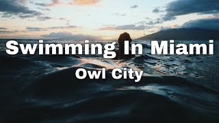 Owl City - Swimming In Miami (Lyrics)