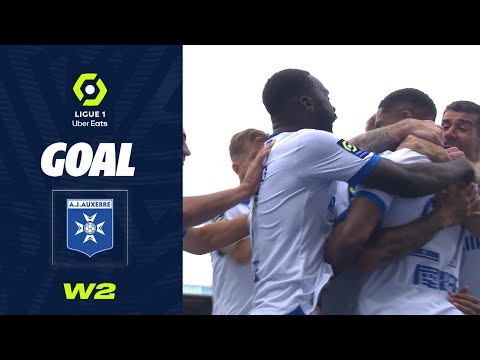 Goal Julian JEANVIER (4' - AJA) AJ AUXERRE - ANGERS SCO (2-2) 22/23