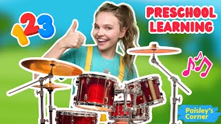 Preschool & Toddler Learning Video - Learn Drums for Kids | Educational Videos for Toddlers Preschool & Toddler Learning Video - Learn Drums for Kids | Educational Videos for Toddlers