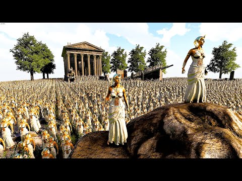 Egyptian GOD CLEOPATRA Vs HEROES - Ultimate Epic Battle Simulator 2 UEBS 2