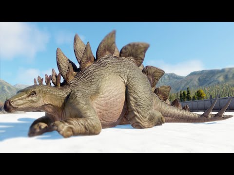 MEDIUM HERBIVORE DINOSAURS BATTLE ROYALE - Jurassic World Evolution 2