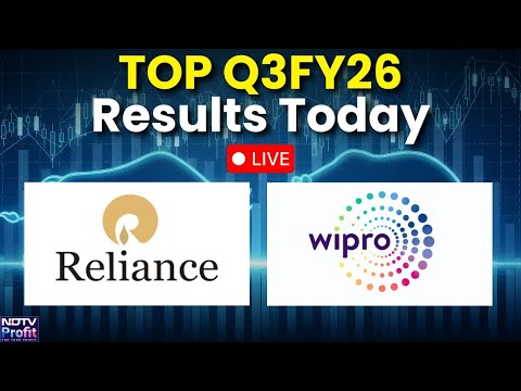 Q3FY26 Results LIVE I Q3 Results LIVE Today | Reliance Q3 Results Today | Wipro Q3 Earnings