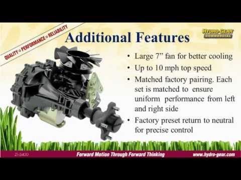 Hydro-Gear ZT-3400 Product Presentation (english)