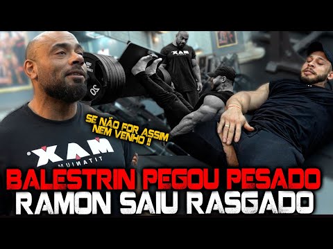 BALESTRIN GOT IT HARD - RAMON DINO LEFT LEG DAY "RIPPED"!!!