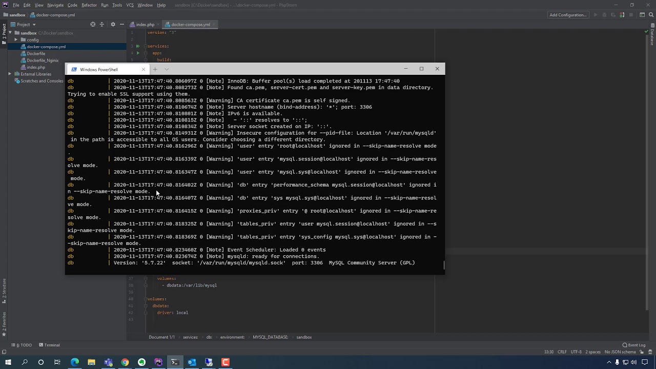 Docker - NGINX, PHP, MYSQL - 2