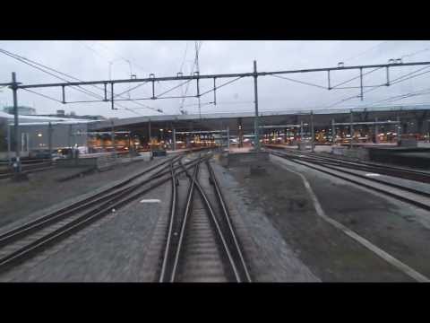 Trein rit achterste cabine HD RTD-RTB | Train drive with back cabin view Netherlands