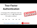 Fix iphone two factor authentication code not received/not sending | problem solved