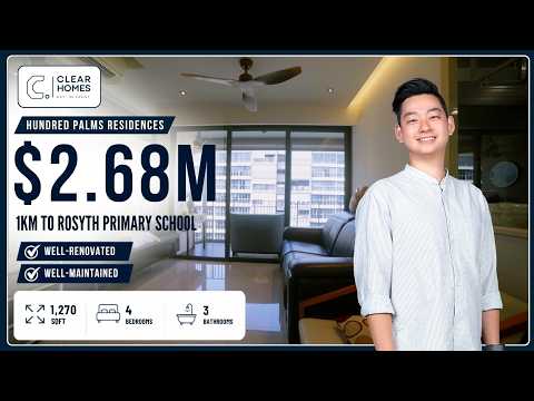Hundred Palms Residences, 262 Yio Chu Kang Road, 4 Bedrooms, 1,270 sqft, Executive Condominium For Sale, by Shawn Tay, 500101560 - PropertyGuru.com.sg