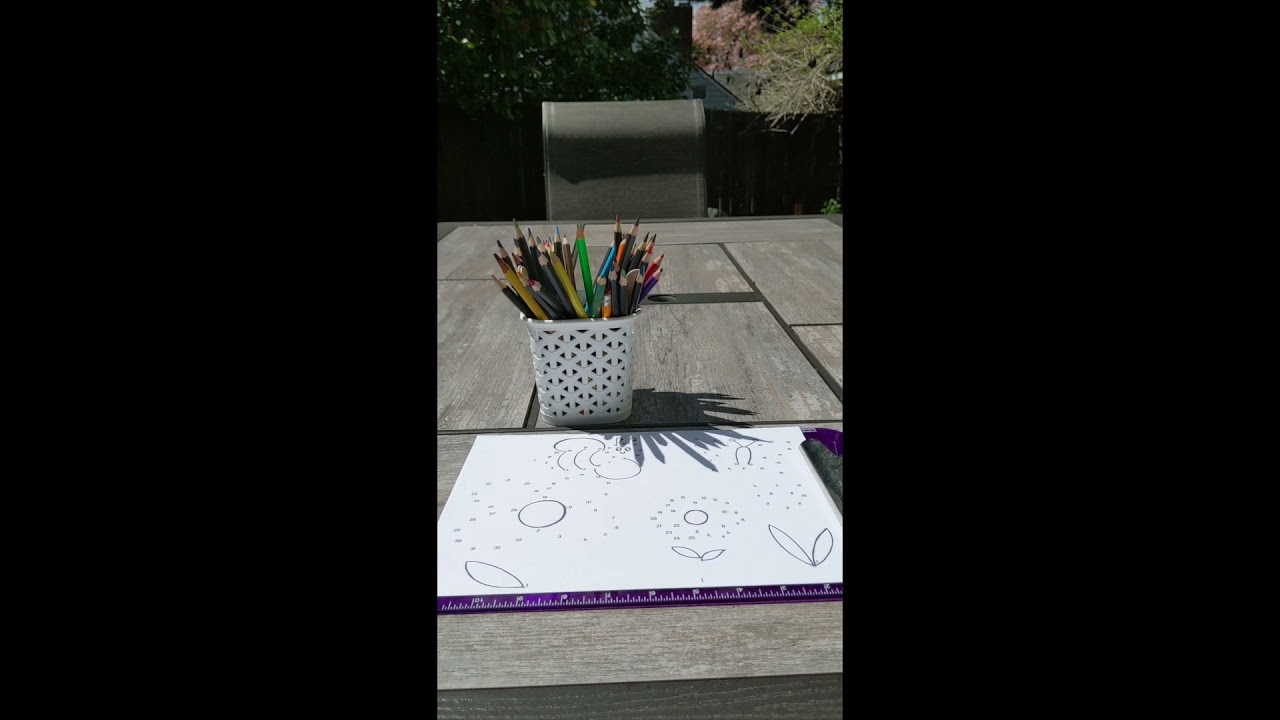 Connect the Dots Coloring Page