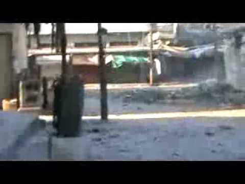 قصف للنظام في باب هود في محافظة حمص