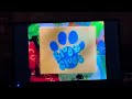 Blue S Clues Productions Nick Jr Productions Bear What Is Blue Trying To Do 1998 1999