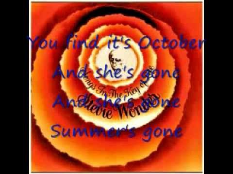 Stevie Wonder - Summer Soft (Lyrics On Screen)