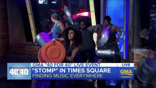 on stage drum and percussion roles