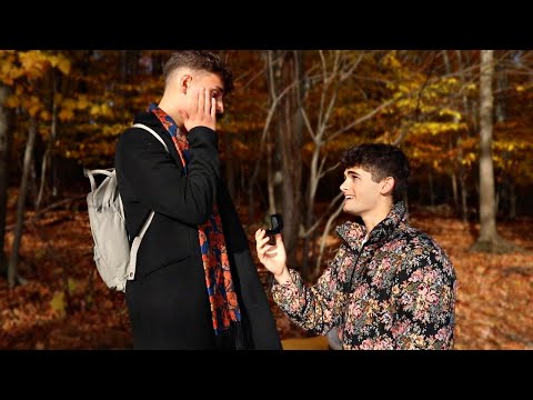 CUTEST GAY PROPOSAL EVER! (Very Emotional)