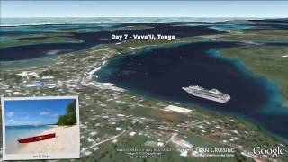Dawn Princess video "35 nt Tahiti & Hawaii Discovery cruise" ex Sydney