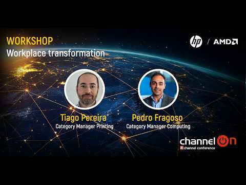 “Workplace Transformation” | Workshop HP| Channel ON 2026