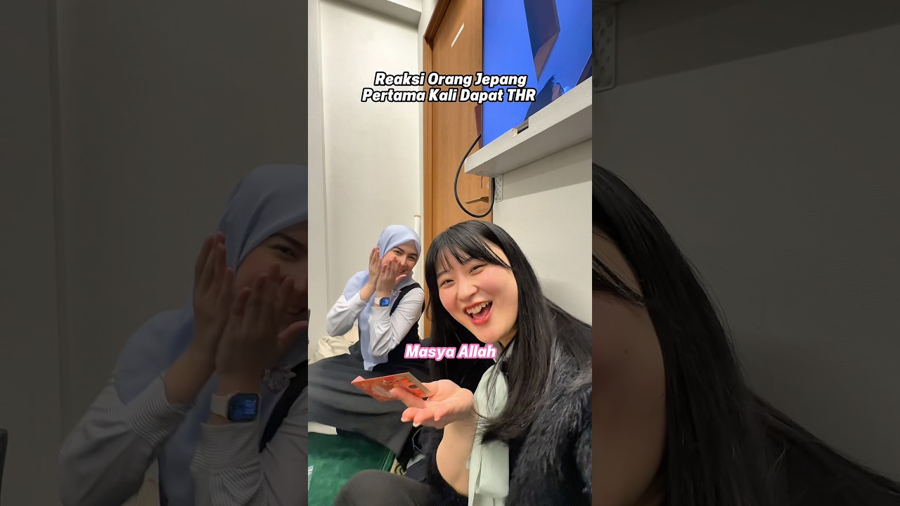 Pertama Kali Dapat THR #nanako #nachan #thr #jepang