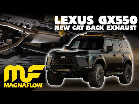 Installing Magnaflow Exhaust On The All New 2024 Lexus GX550