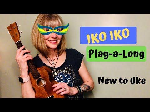 Beginning Ukulele - Iko Iko- Play-a-Long - New to Uke