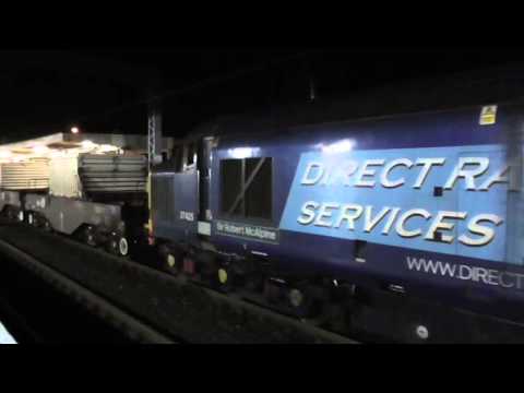 37218/37425 6k73 flasks at Carnforth, 6th January 2016