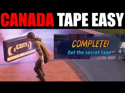 Tony Hawk Pro Skater 3 - Canada secret tape Location