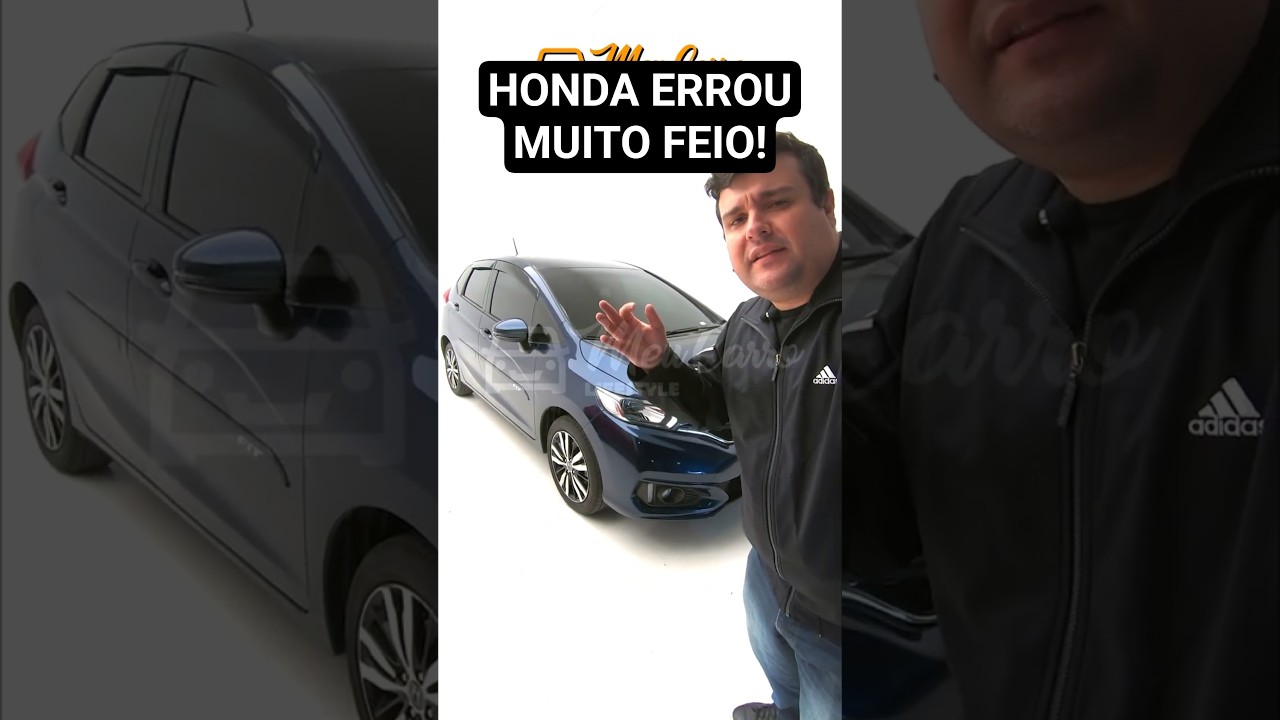 A MAIOR BURRADA JÁ FEITA PELA HONDA no BRASIL! Ou NÃO? #shorts