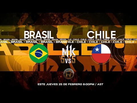 🏆MK11: 5 vs 5 - Brasil Vs Chile - Ft. Konqueror, Scorpionprocs, Nicolas, GustavoPage, Killerxinok