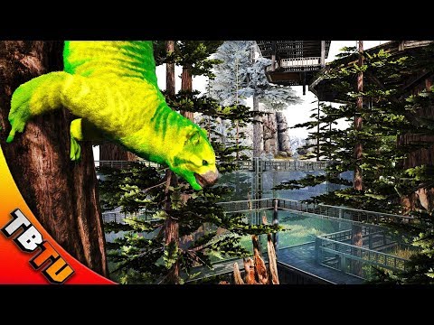 FULLY MUTATED THYLACOLEO AND ZOO ENCLOSURE! Ark Survival Evolved Zoo
