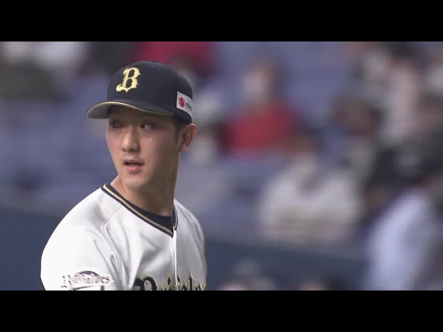 【6回表】バファローズ・田嶋大樹 要所を締める粘りの投球で6回2失点の好投を見せる!! 2022年4月21日 オリックス・バファローズ 対 福岡ソフトバンクホークス