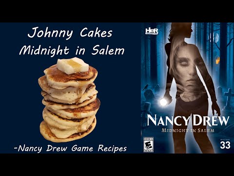Johnny Cakes recipe tutorial for Nancy Drew: Midnight in Salem
