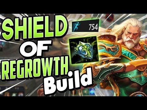Smite: Shield of Regrowth Chiron Build - IS REGROWTH ACTUALLY VIABLE?