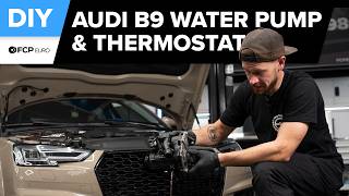 Audi A4 Water Pump & Thermostat Replacement DIY (2017-2024 Audi B9 A4, A5, Sportback, Allroad)