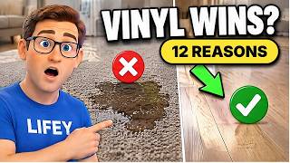 Carpet vs Vinyl Flooring: 12 Reasons Vinyl is Usually Better Than Carpet for Bed