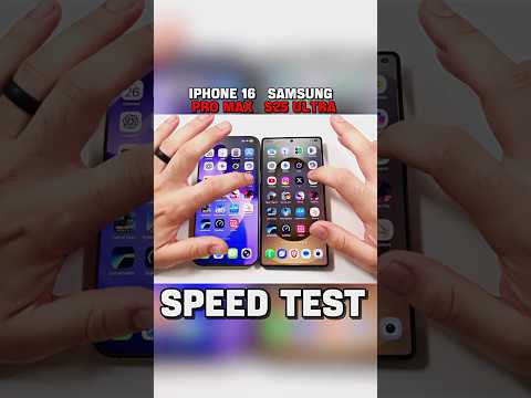 ⚡ iPhone 16 Pro Max vs Samsung S25 Ultra SPEED TEST 🌍 | The Ultimate Flagship Battle! 🚀📱