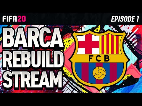 FIFA 20! BARCELONA CAREER MODE! THE BARCE REBUILD! EPISODE 1 - LETS GET STARTED!