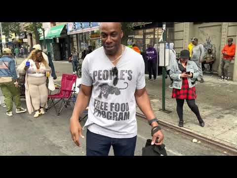 DJ Misbehaviour’s set morphs into all flavours @ Sundae Sermon Block Party - Harlem NYC 25-9-22