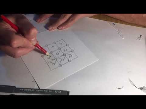 How to draw a basic freehand Celtic knot