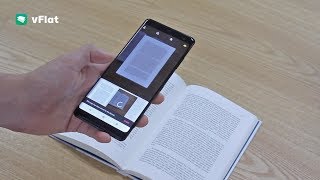 Live demo of vFlat: your best mobile book scanner