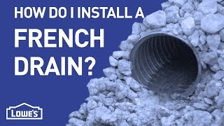 How Do I Create a French Drain | DIY Basics