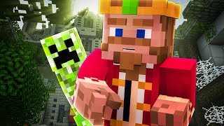 Kadr z teledysku Upadłe królestwo tekst piosenki SzymeQ Minecraft