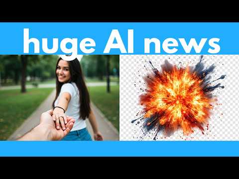 Thumbnail for Realtime AI videos, transparent videos, new AI beats VEO3, o3-pro, new upscaler, AI drones